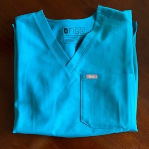 Teal scrubs